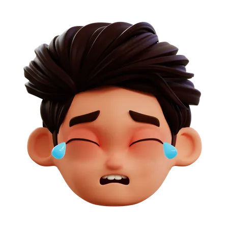 Crying Emoji  3D Icon