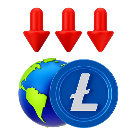 Crypto Loss  3D Icon