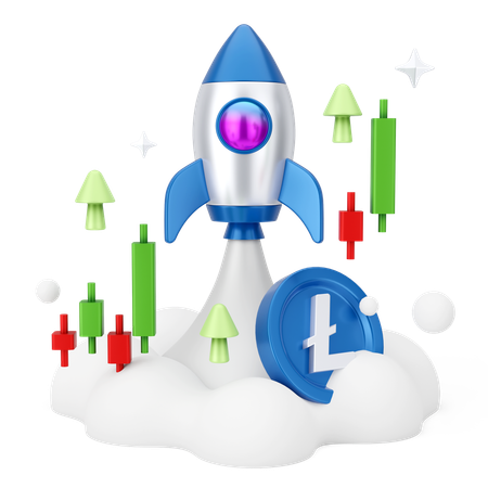 Crypto Startup  3D Icon