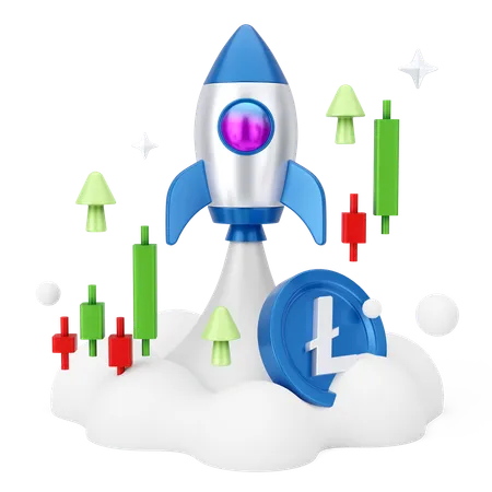 Crypto Startup  3D Icon