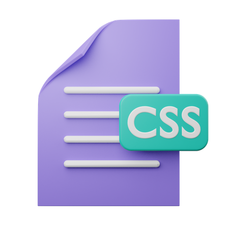 CSS-Datei  3D Illustration