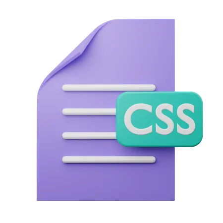 CSS-Datei  3D Illustration