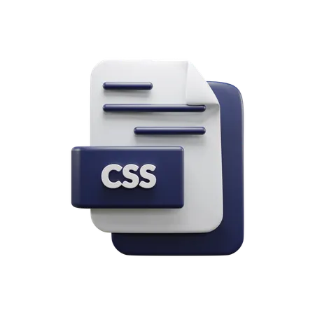 Css File  3D Icon