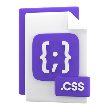 CSS ファイル  3D Icon