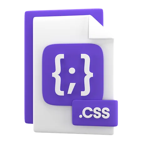 CSS ファイル  3D Icon