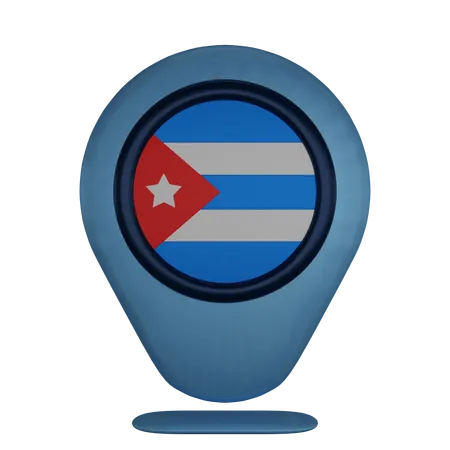 Cuba  3D Icon