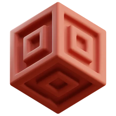 Cube  3D Icon