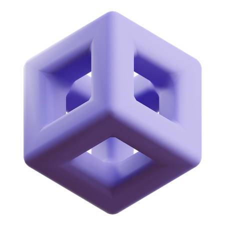 Cube  3D Icon