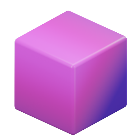 Cube  3D Icon