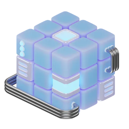 Cube  3D Icon