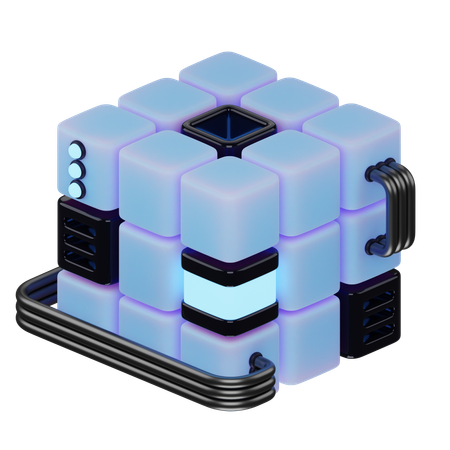 Cube  3D Icon