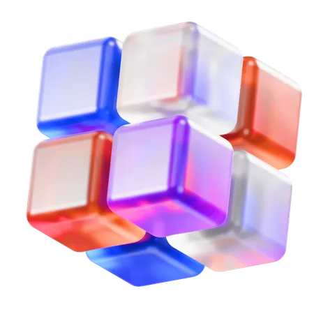 Cube  3D Icon