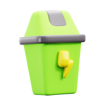 Basura  3D Icon