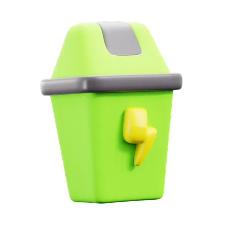 Basura  3D Icon