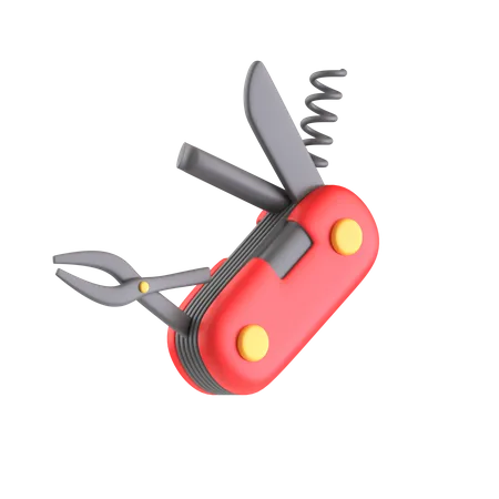 Cuchillo suizo multi  3D Icon