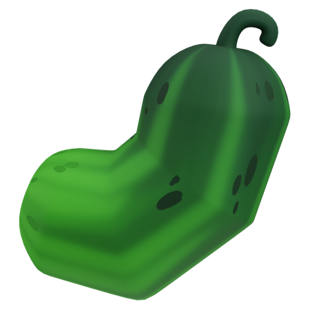 Cucumber  3D Icon