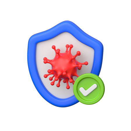 Cuidado del virus  3D Icon