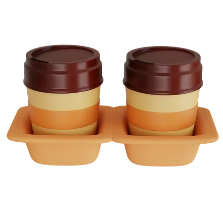 Cup Food Container  3D Icon