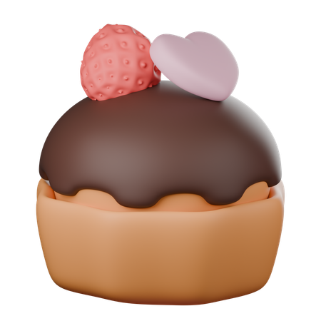 Cupcake  3D Icon