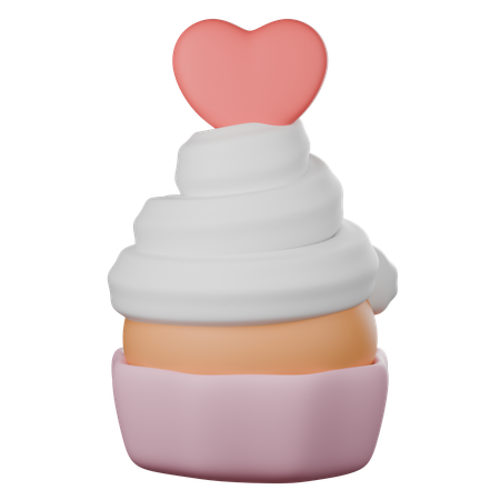 Cupcake  3D Icon