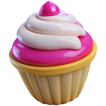 Cupcake  3D Icon