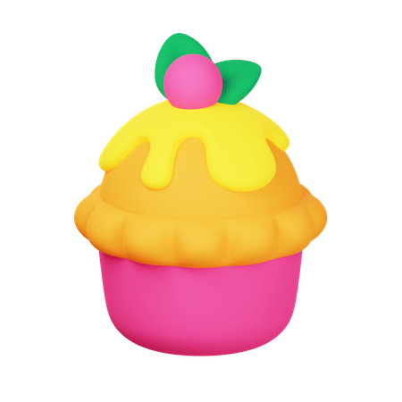 Cupcake  3D Icon