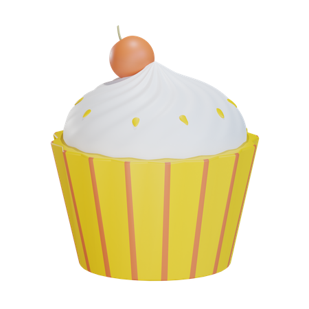 Cupcake  3D Icon