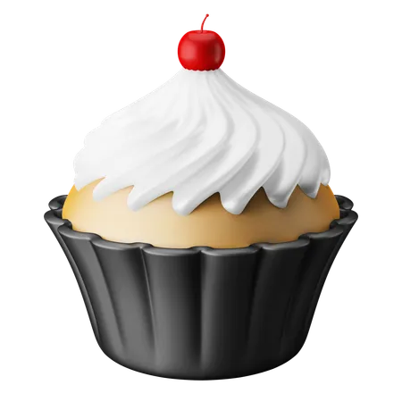 Cupcake Muffin  3D Icon