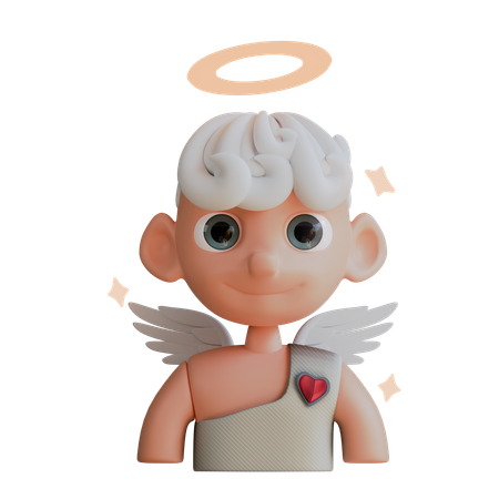 Amour d'angle de Cupidon  3D Icon