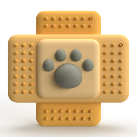 Band-aid veterinário  3D Icon