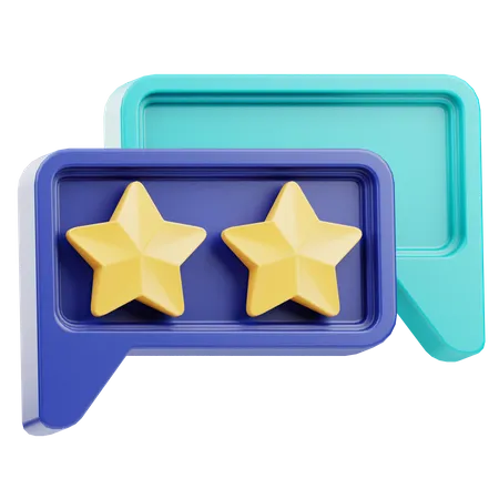 Customer Rating  3D Icon