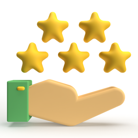 Customer Review  3D Icon