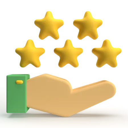 Customer Review  3D Icon