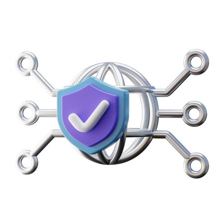 Cyber Security Insurance  3D Icon