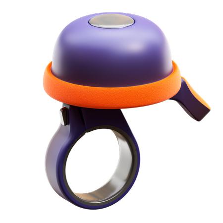 Cycle Bell  3D Illustration