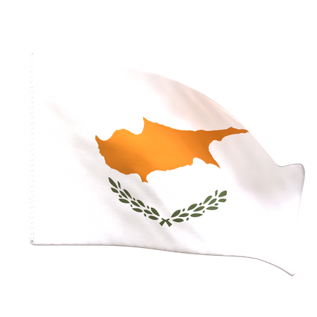 Cyprus Flag  3D Icon