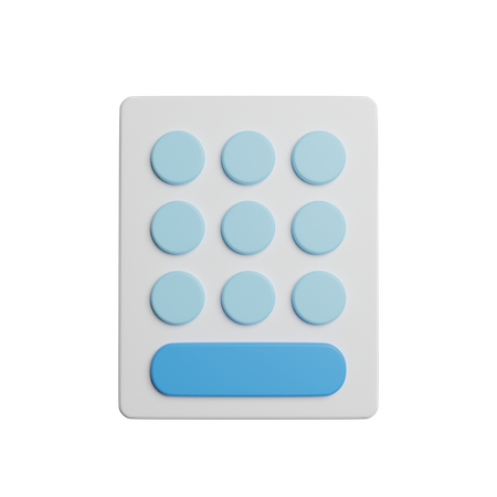 Dail Pad  3D Icon