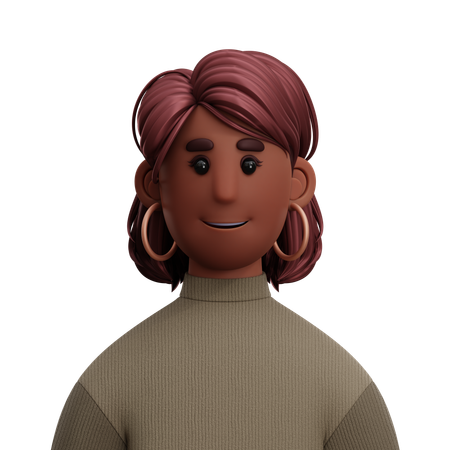 MUJER  3D Icon