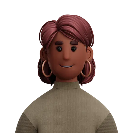 MUJER  3D Icon