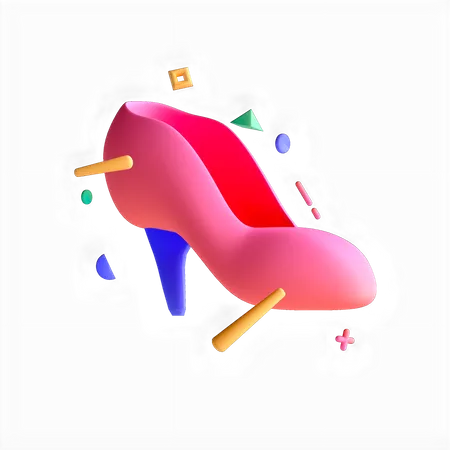 Damenschuhe  3D Icon