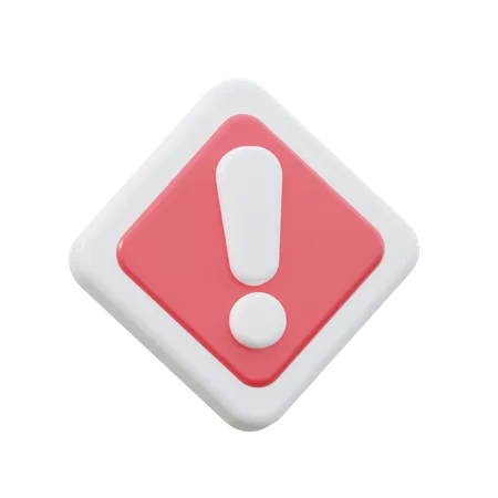 Danger  3D Icon