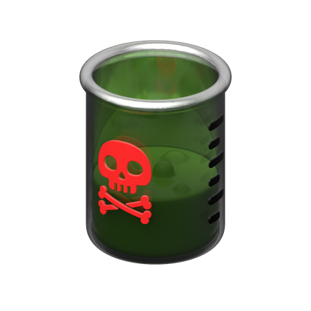 Dangerous Chemical  3D Icon