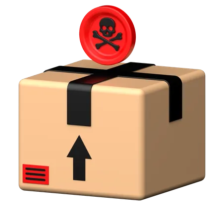 Dangerous Goods  3D Icon