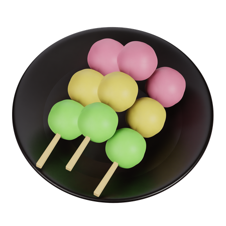 Dango  3D Icon