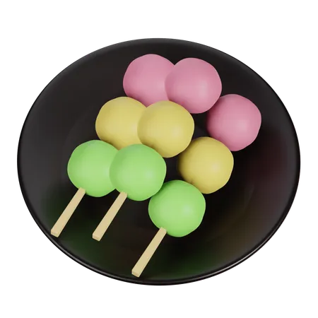 Dango  3D Icon