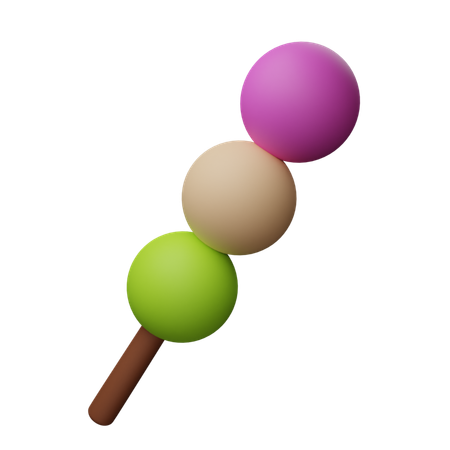 Dango  3D Icon