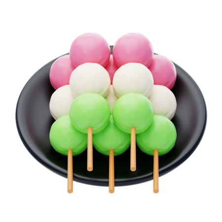 Dango  3D Icon