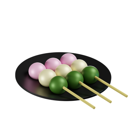 Dango  3D Icon