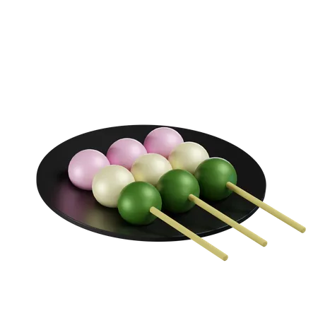 Dango  3D Icon