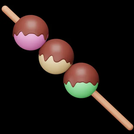 Dango  3D Icon